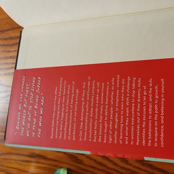 Girl Stop Apologizing by Rachel Hollis - Picture 3 of 6